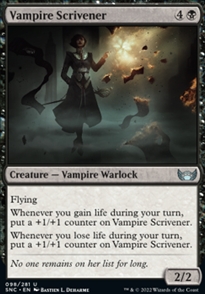 Vampire Scrivener